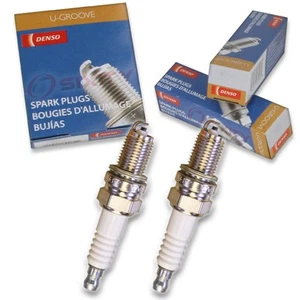 2 pc Denso Standard U-Groove Spark Plug for Harley Davidson VRSCF V-Rod id - Picture 1 of 5