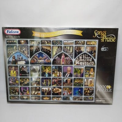 Songs of Praise 1000 Piece Jigsaw Puzzle 40th Anniversary Jumbo New Falcon   - Image 1 of 4
