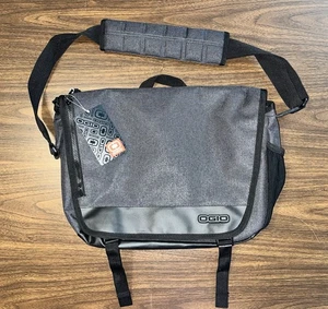 NWT OGIO 417015 Black Upton Computer Laptop Messenger Bag/Briefcase - Picture 1 of 8
