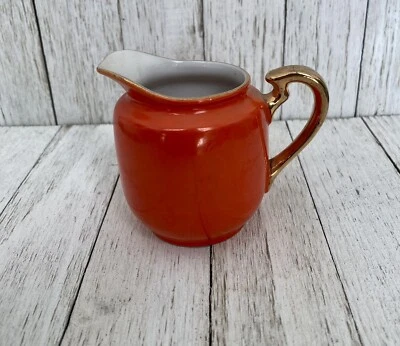 Vintage Laranja Mini Creme Castelo Dourado Meio Século Retrô - Substituição - Imagem 1 de 4