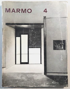 Cidonio: MARMO 4 Magazine of art & architecture 1965. Alvar AALTO Vogelweidplatz - Picture 1 of 7