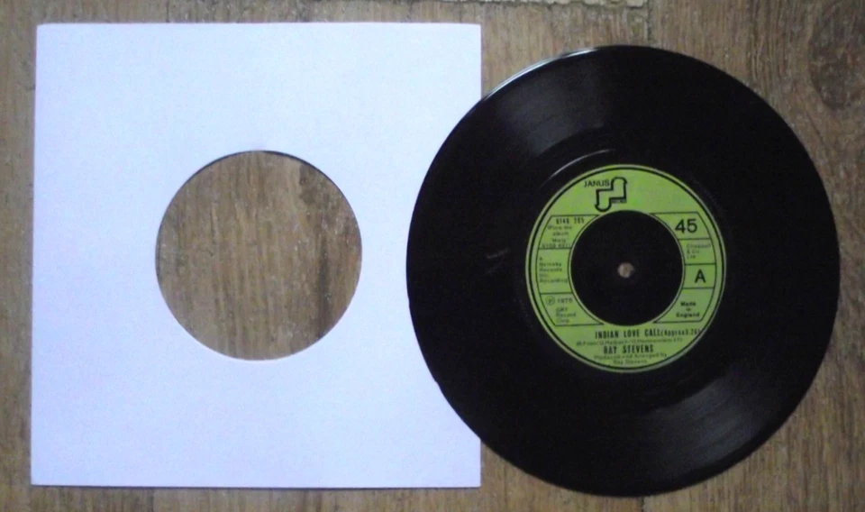 Indian Love Call by Ray Stevens 7" vinyl Janus 6146 205 - Image 1 of 1