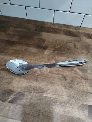 Cuchara todo revestida de acero inoxidable T101 ranurada de 13 pulgadas Foto 1 de 3