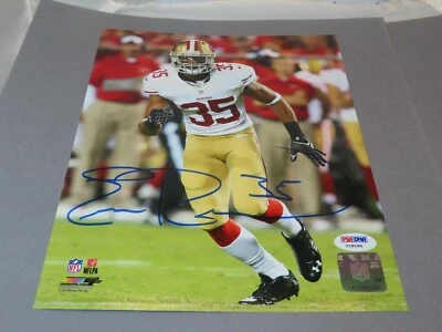 Foto autografiada 8x10 firmada por Eric Reid de los 49ers de San Francisco certificado de autenticidad PSA/ADN 1B Foto 1 de 4
