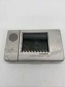 Vintage Citizen LCD Pocket Television model 06TA (For Parts) - Picture 1 of 4