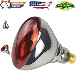 175W Red Infrared Bulbs - Ideal Heat Source for Reptiles & Brooder Applications - Picture 1 of 9