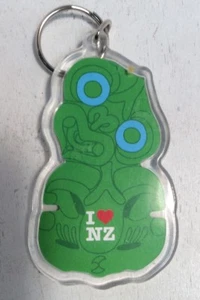 I Love NZ New Zealand Key Chain GnuFashion - Picture 1 of 12