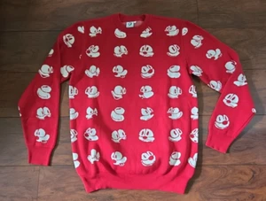 Felix The Cat Sweater BNWT Red Large Universal Studios - Picture 1 of 9