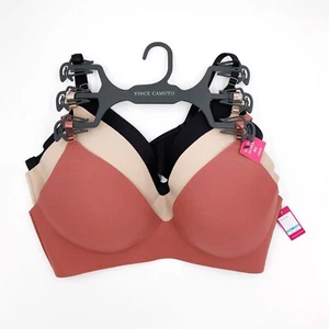 Vince Camuto - 3-Pack Wire-Free No Show Bras - 36C - New with tags - $84 value! - Picture 1 of 1