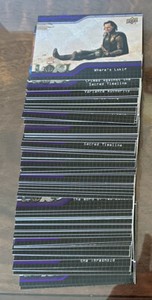 2023 Upper Deck Marvel Loki PURPLE PARALLEL Near  Set 88/90 (missing 2 Cards)