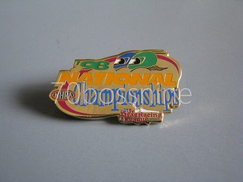 1998 JR. DRAG RACING LEAGUE CHAMPIONSHIP INDY NHRA DRAG RACING HAT PIN ...
