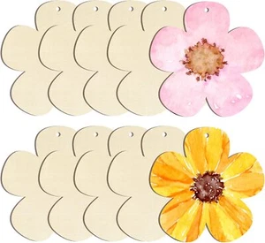 Large Size 12" Wooden Spring Ornaments to Paint, Bee Wooden DIY Blank Unfinished - Picture 1 of 7