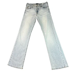 Jeans donna bootcut Armani vita bassa elasticizzato blu chiaro lavaggio J04 W30 L34 - Foto 1 di 15