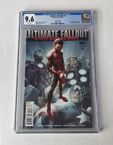 Ultimate Fallout #4 CGC 9.6 1st Miles Morales Spiderman Spider-verse 2nd Print A - Picture 1 of 3