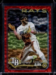 2024 Topps Red Foil #436 Jose Siri Serial #065/199 - Foto 1 di 2
