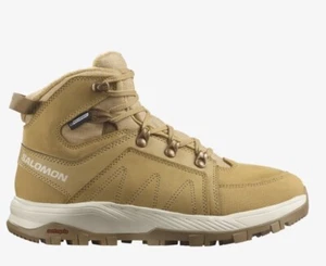 Salomon Womens Size 5.5 Outchill Thinsulate Waterproof Leather Hiking Boots $180 - Picture 1 of 10