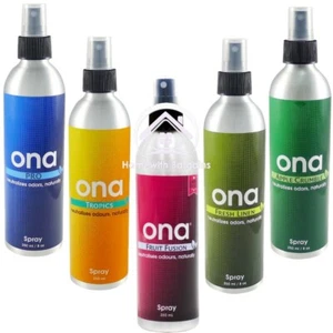 ONA Spray 250ml Odour Smell Control Neutralising Air Odor Agent - All Scents! - Picture 1 of 3