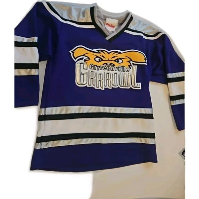 Camiseta Vintage Grreenville Grrowl Team Hockey Express Young M - Imagem 1 de 4