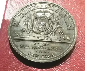 (pgasteelers1)New York State National Guard 1877 Croner Stone Layed Lovett Medal