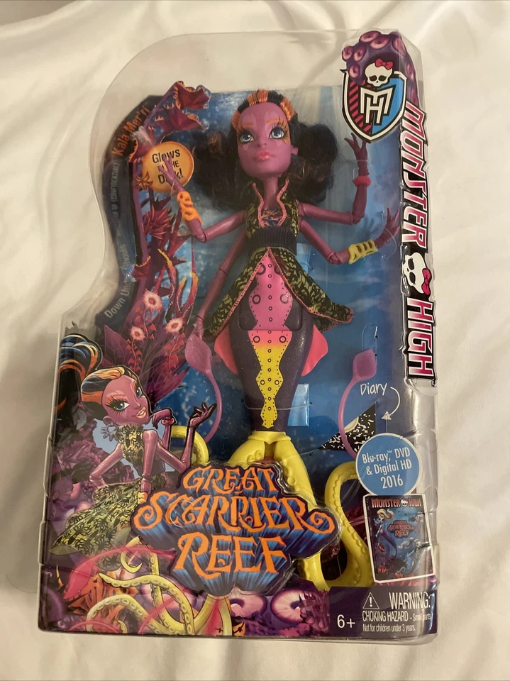 Mattel Monster High Great Scarrier Reef Down Under Ghouls Kala Mer'ri Doll