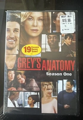 New Grey's Anatomy: Season One (2005) - DVD Box Set - McDreamy Drama TV Series - Image 1 of 2