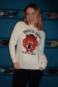 Devil's Den vtg 80s Phoenix Raglan Sweatshirt Men's XS Extra Small - Picture 1 of 9