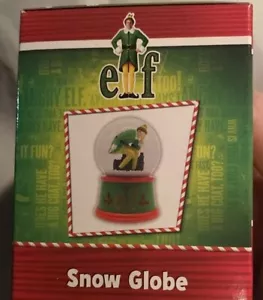 Globo de nieve Jc Penny 2024 raro Elf Stocking Stuffer - Imagen 1 de 4