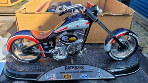 New England Patriots Superbowl Driven to Victory Moto scala 1:10 hamilton - Foto 1 di 7