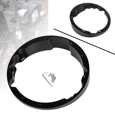 Bisel de faro rastrillado de 7" para Harley Road King Electra Glide FLHTK FLHTCU FLHTC Foto 1 de 4