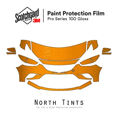 Mazda 6 2014-2017 Serie 3M PRO Película de Protección de Pintura Precortada Sujetador Transparente Kit PPF Foto 1 de 4