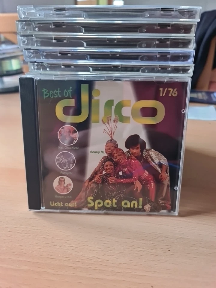 (CD) Best Of Disco - Licht Aus! Spot An! – 1/76 - Harpo, Pussycat, Smokie - Bild 1 von 1