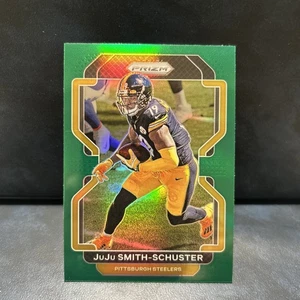 JuJu Smith-Schuster 2021 Panini Green Prizm #249 Pittsburgh Steelers - Foto 1 di 2