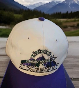 Pre-Loved Colorado Rockies 1998 All-Star Game Sports Specialist Snapback Hat - Picture 1 of 9