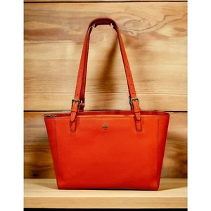 Tory Burch York Small Buckle Tote Bag - Picture 1 of 9