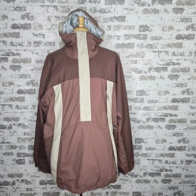 Vintage Y2K Patagonia Mens XL Anorak Hooded Nylon jacket Mesh Lined Rust Brown - Image 1 of 4