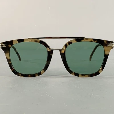 Gafas de sol de aviador FENDI marrón carey Foto 1 de 4