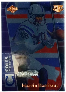 1999 Collector's Edge Triumph Marvin Harrison #T37 verzinkt /500 - Bild 1 von 3
