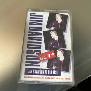 JIM DAVIDSON-live cassette tape - Picture 1 of 3
