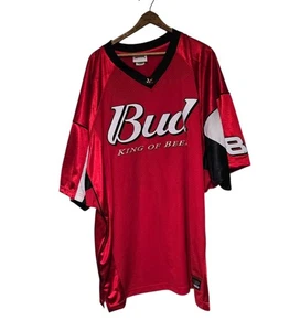 Budweiser Dale Earnhardt JR #8 Chase Authentics Trackside NASCAR Mens Jersey XXL - Picture 1 of 13