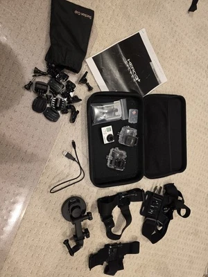GOPRO HERO 3+ PLUS Silver Edition w/ Case, Card, Mounts & Tons of Accessories! - Image 1 of 4