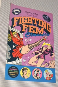 1992 VINTAGE FIGHTING FEM CLASSICS #1 UNDERGROUND COMIC BOOK Mature - Picture 1 of 5
