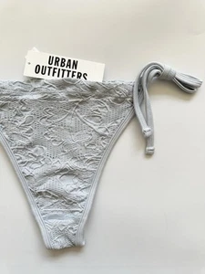 Bikini grigio/blu senza cuciture fondo urban outfitters taglia L - Foto 1 di 4