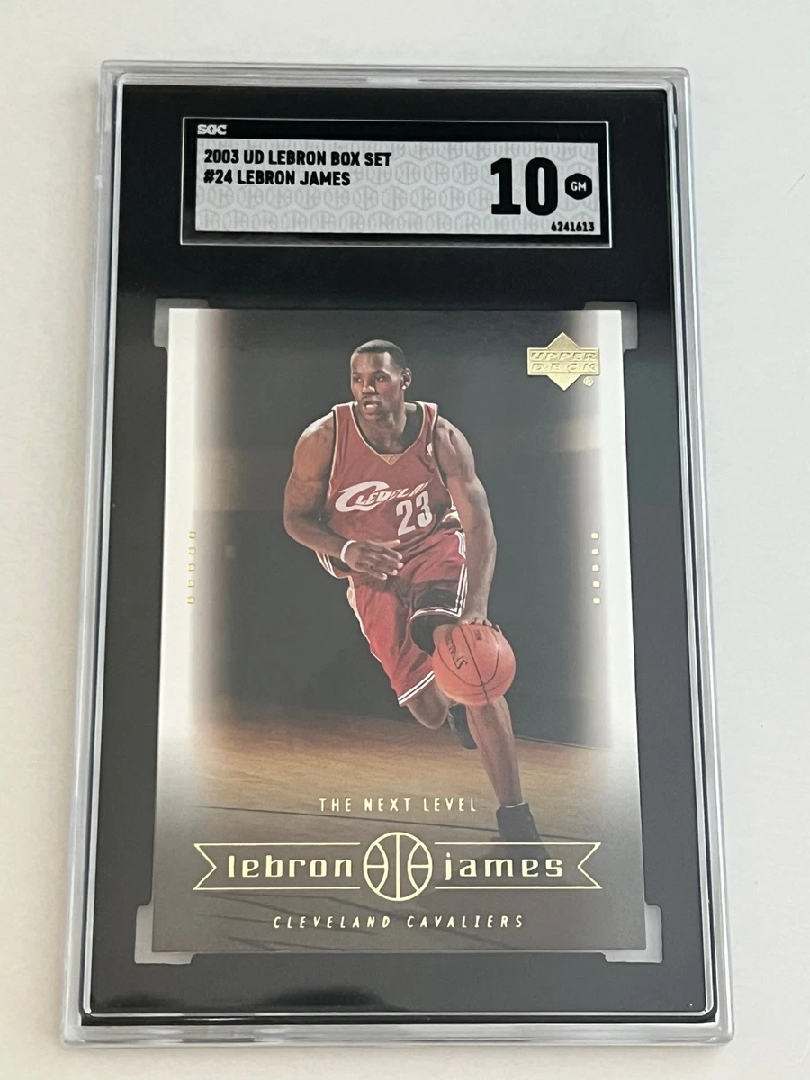 Upper Deck LeBron James Rookie Basketball Trading Card Singles for