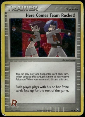 Here Comes Team Rocket! Holo - ex Team Rocket Returns 111/109 Pokemon Played HP - Image 1 of 2