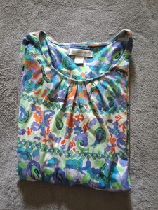 Christopher & Banks Oberteil Damen Large Kurzarm Pullover Bluse Shirt - Bild 1 von 4