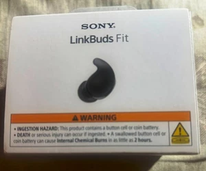 Sony WFLS910N/B LinkBuds Fit Auricolari True Wireless con Cancellazione del Rumore, Nero NUOVO - Foto 1 di 1