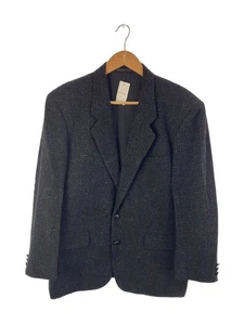 COMME des GARCONS HOMME Tailored Jacket M Wool BLK Houndstooth HJ-08019M - Picture 1 of 5