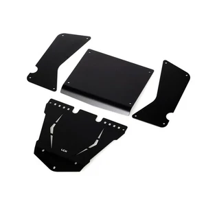 Placa de panel de cuerpo de jaula enrollable de aluminio sobre orugas LCX 1/8 RC para Axial AXP8 Gilamon - Imagen 1 de 5