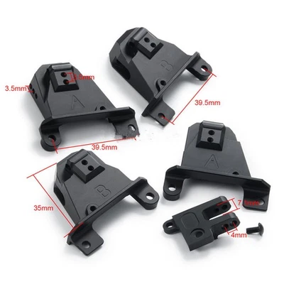 Durable Alloy Front Rear Shock Tower Bracket for Traxxas TRX4 324 1/10 RC Car - Image 1 of 4