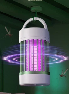 MÜCKENVERNICHTER LAMPE ELEKTRISCH ZAPPER WANZE FLIEGEN INSEKTENFALLE UV LICHT - Bild 1 von 16